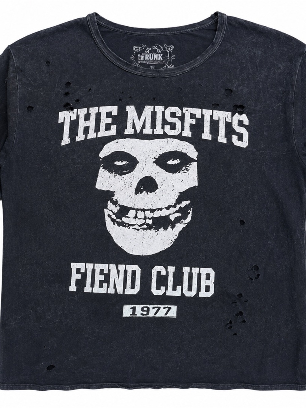Trunk Ltd Black The Misfits Fiend Club Long Sleeve Tee